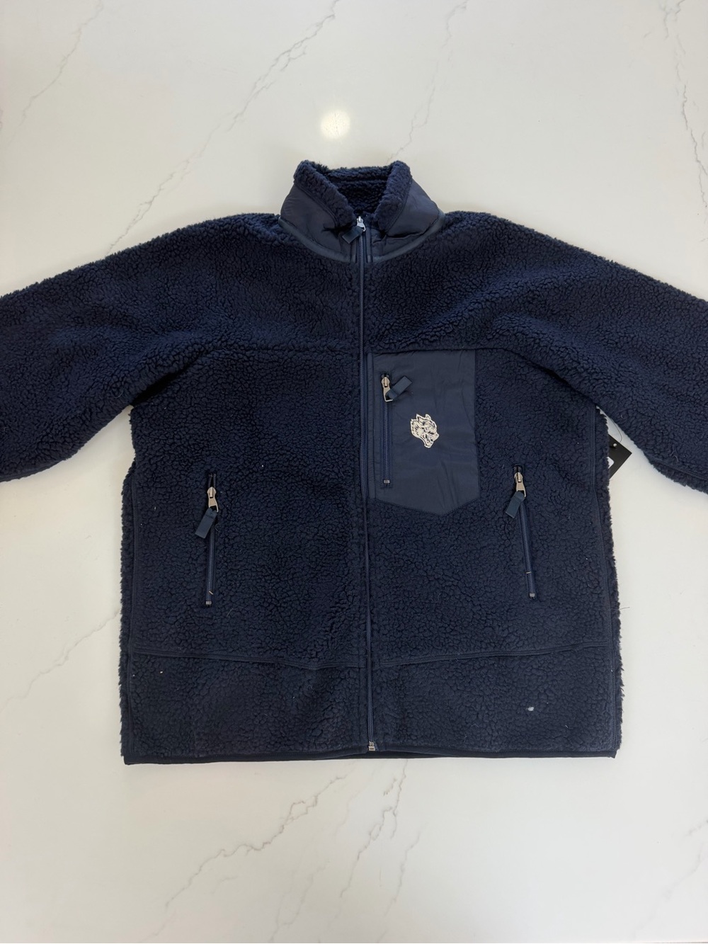 Darc Sport Sherpa Fleece Zip-Up Size XL NWT